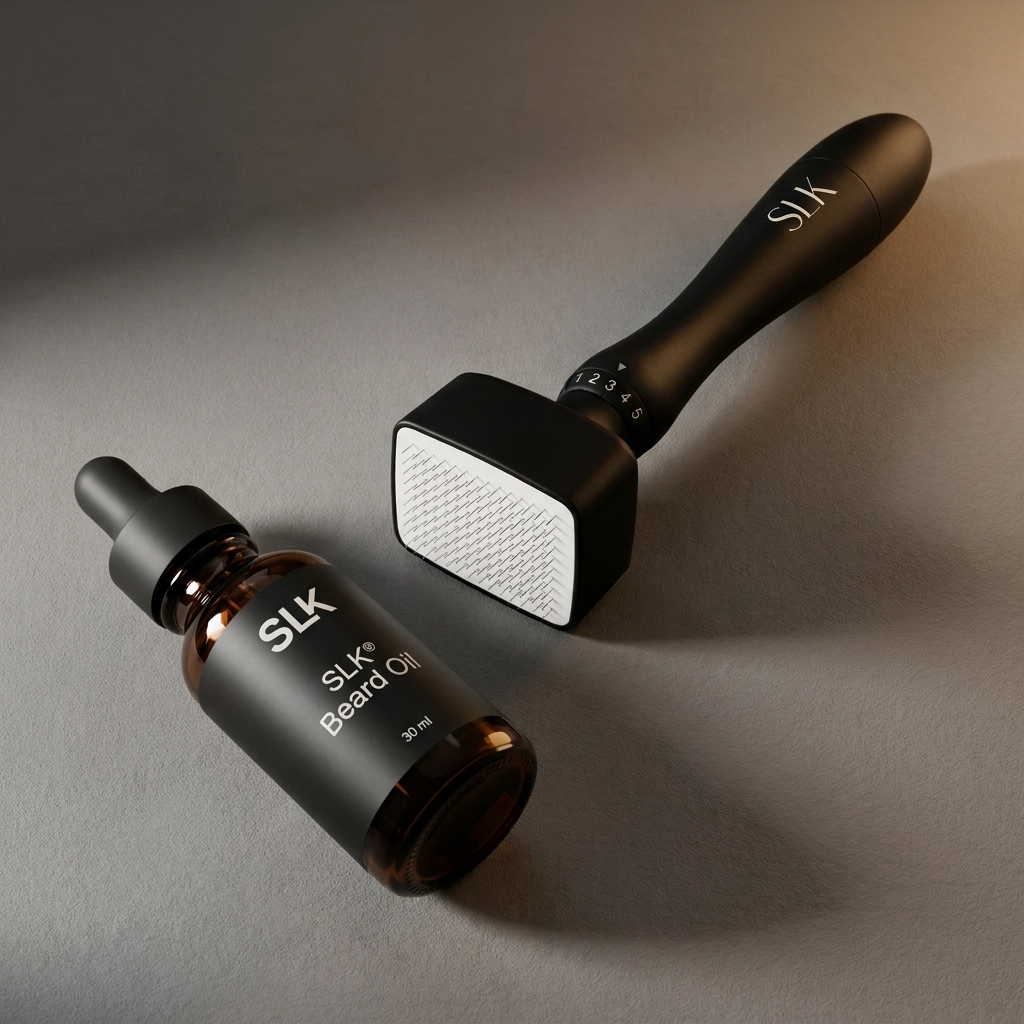Skägg Kit®- Beard Oil + DermaStamp