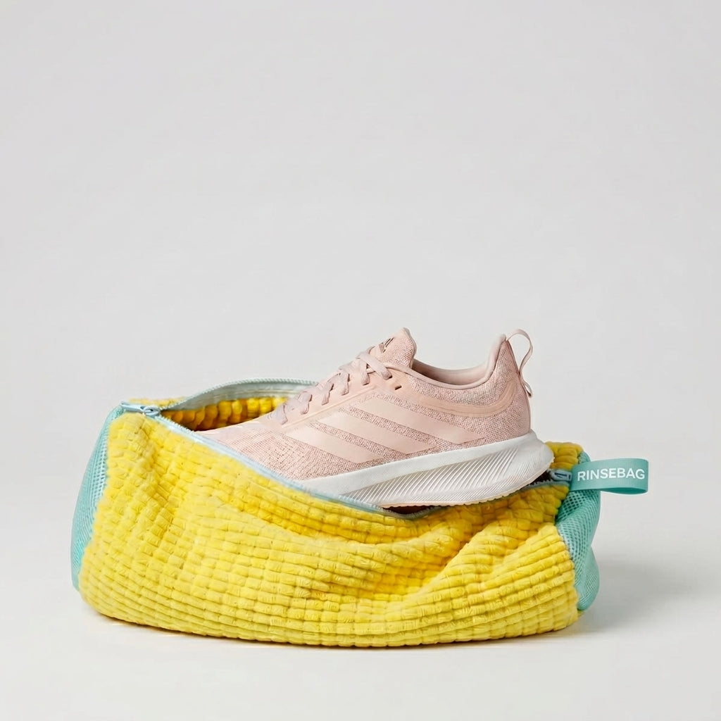 Rinsebag® — Clean Shoes in 30 Minutes. Just Zip, Wash & Done.
