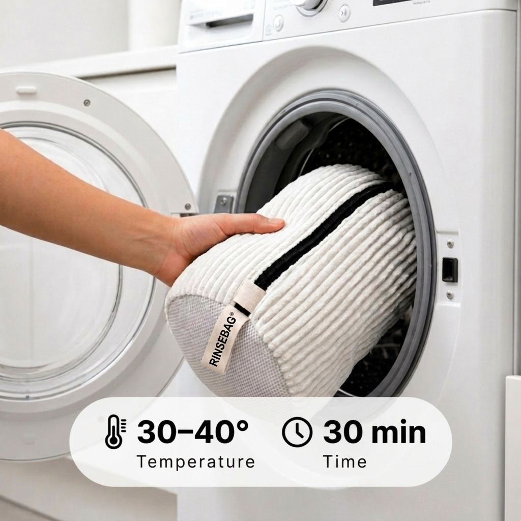 Rinsebag® — Clean Shoes in 30 Minutes. Just Zip, Wash & Done.